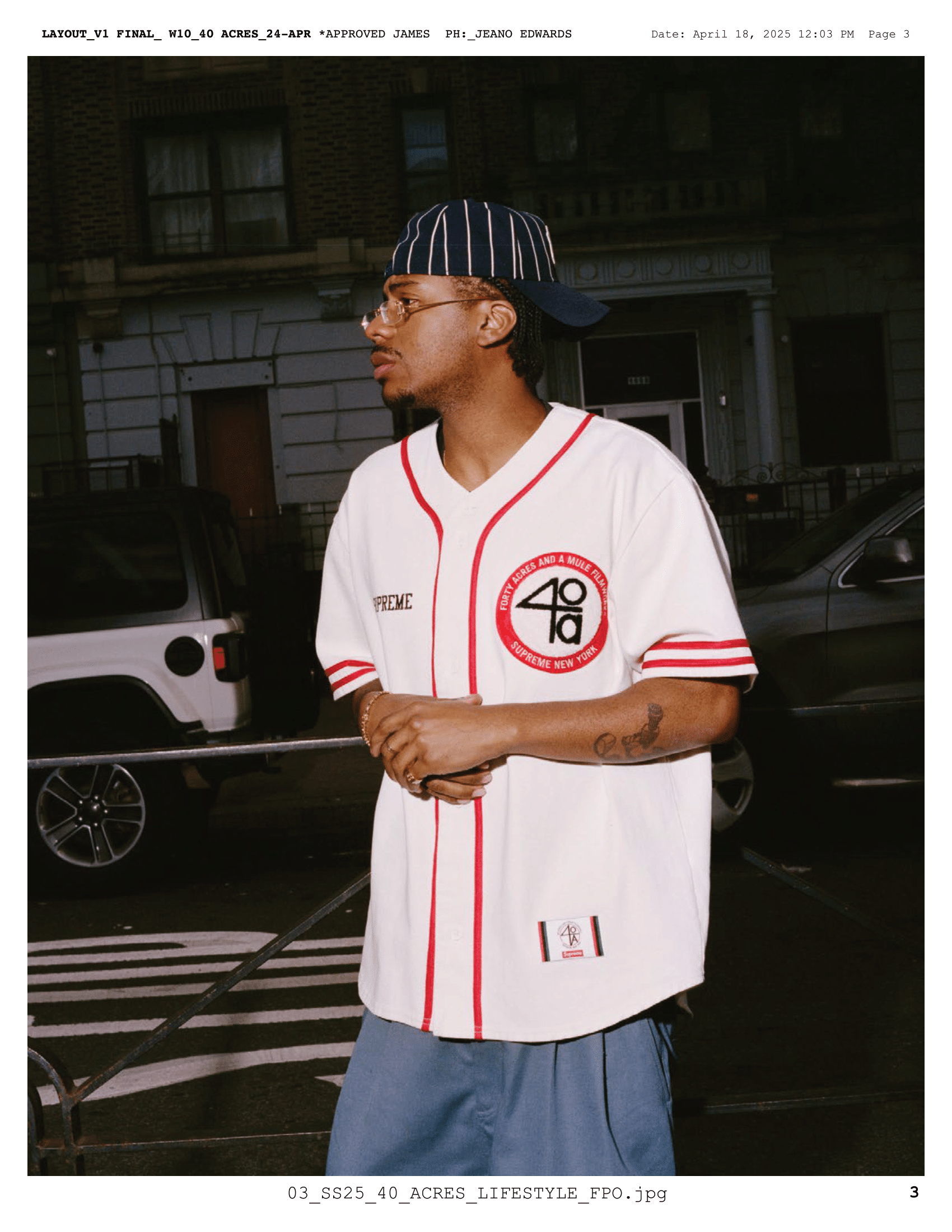 SUPREME X 40 ACRES — INDIGO212